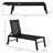 Outdoor Poolside Lounge Chair, 5 , 2-Wheeled, For Beach, Lawn, Patio - Black Reclining Beach Chair With 2 Wheels And Cool Seat Poolside, Lawn