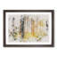 Rays of Light Through an Autumn Forest Watercolour - Picture Frame Graphic Art Print-56741080-56741078