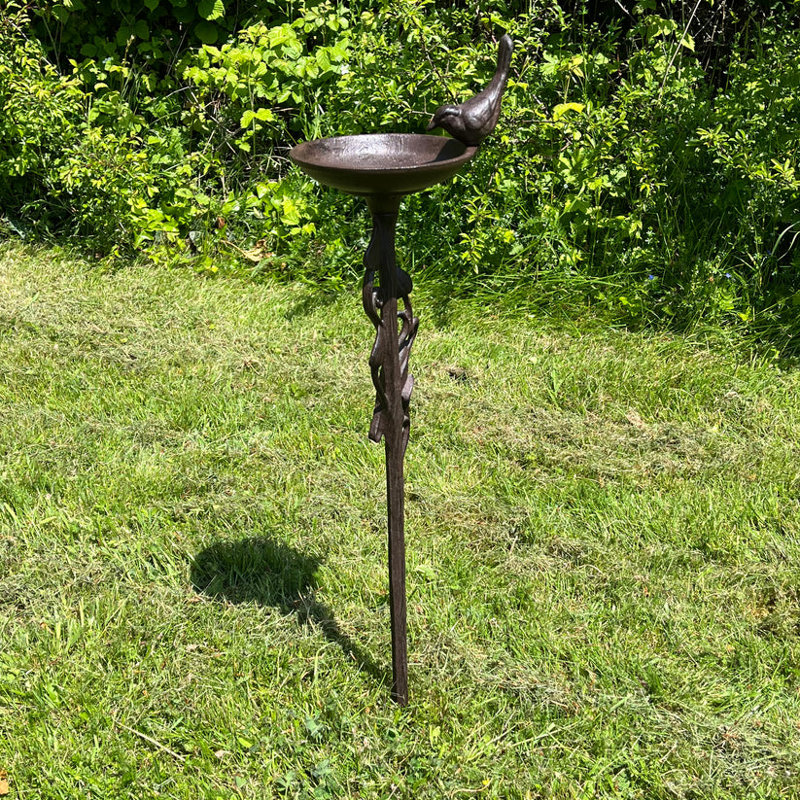 Worthley Stake Birdbath