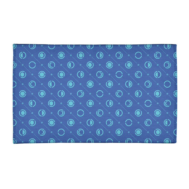 Chenille Geometric Indoor Rug, Rectangle 2' x 3'