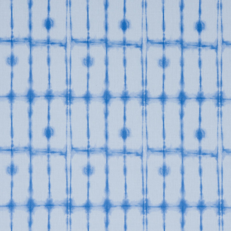 Schumacher x Victor Glemaud Julie Fabric, Blue