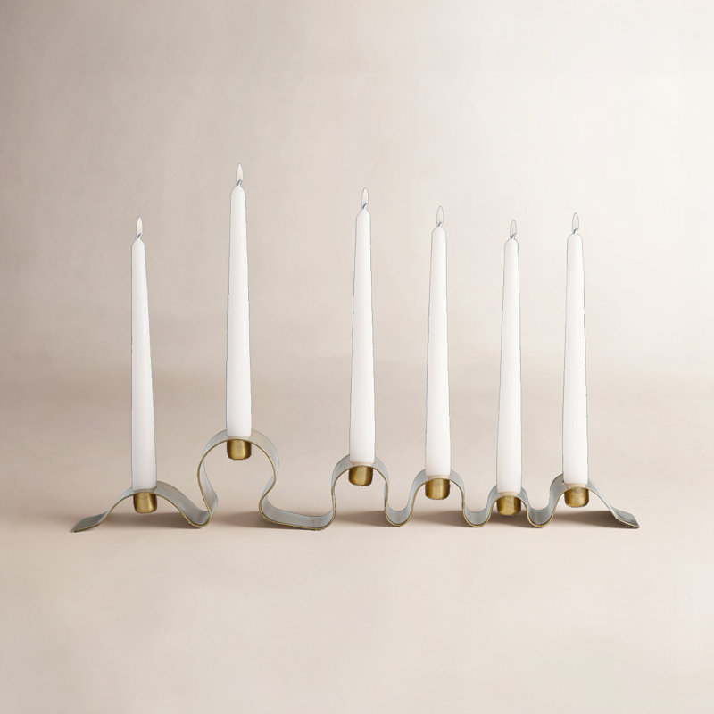 Morrisdale 3'' H Iron Tabletop Candlestick