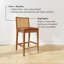 Tabouret de comptoir Elio-15892454-15892449