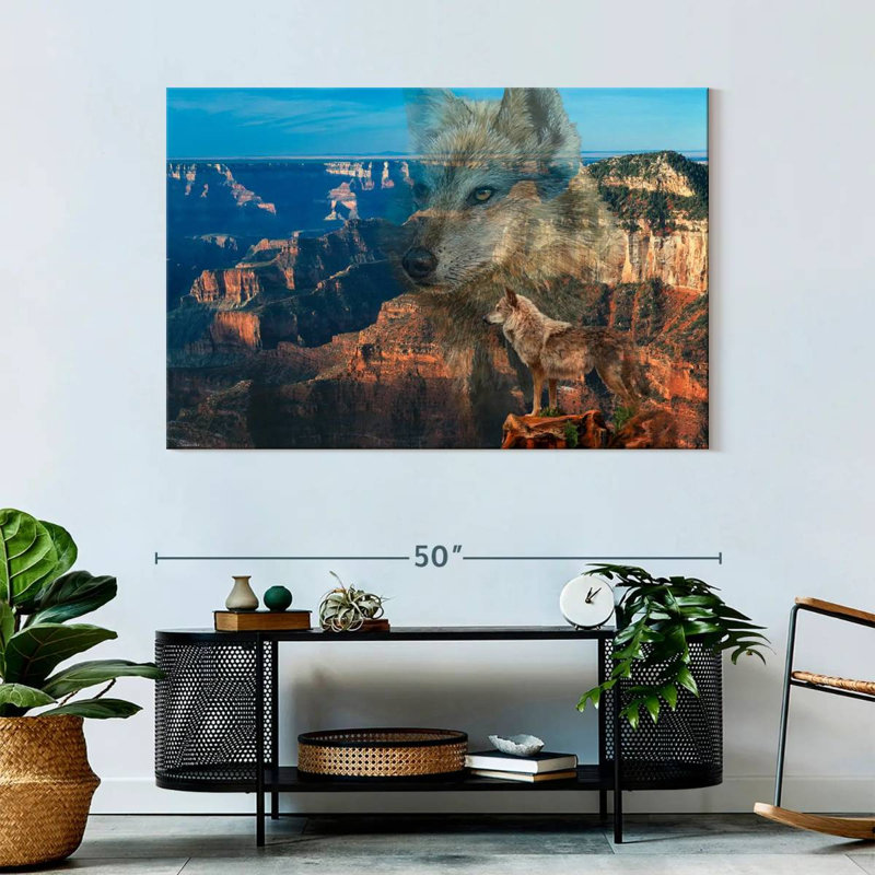 Haunted Canyon, 32" H x 48" W