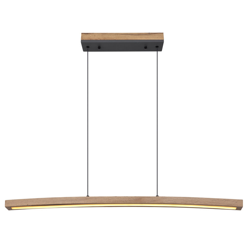 Azjah 1 - Light Natural LED Pendant