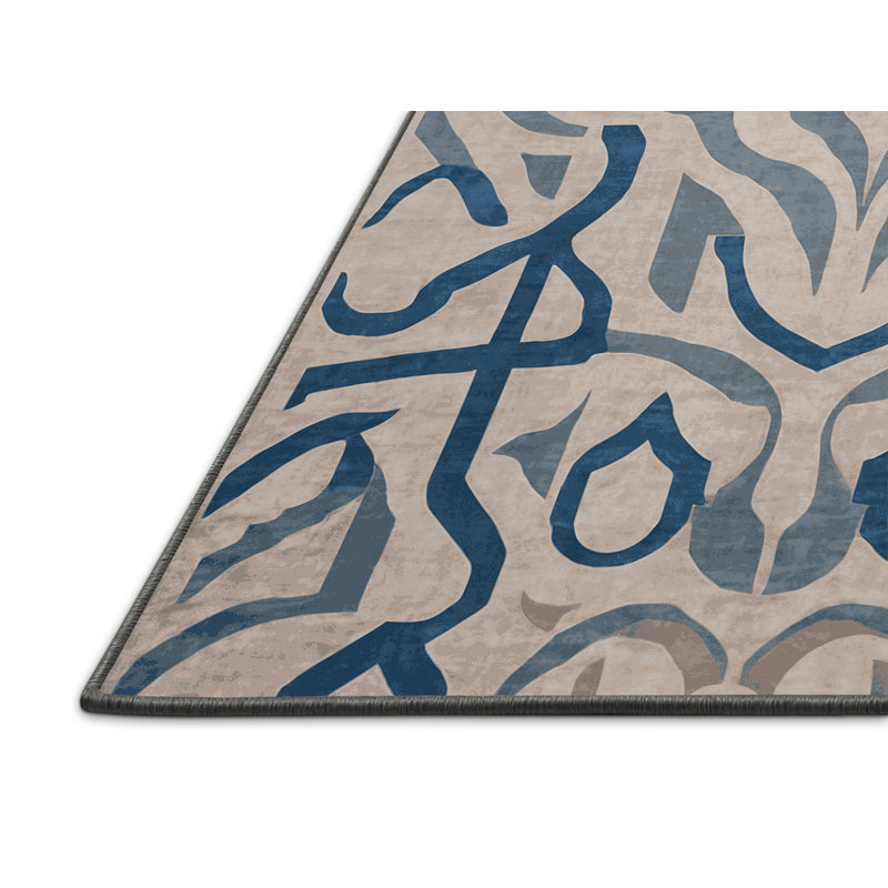Tapis gris soyeux et moelleux, Tapis de couloir 2 pi x 5 pi