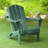 Folding Adirondack Chair,Relaxing Stackable Arm Rest Ergonomic Hdpe All-Weather Adirondack Chair