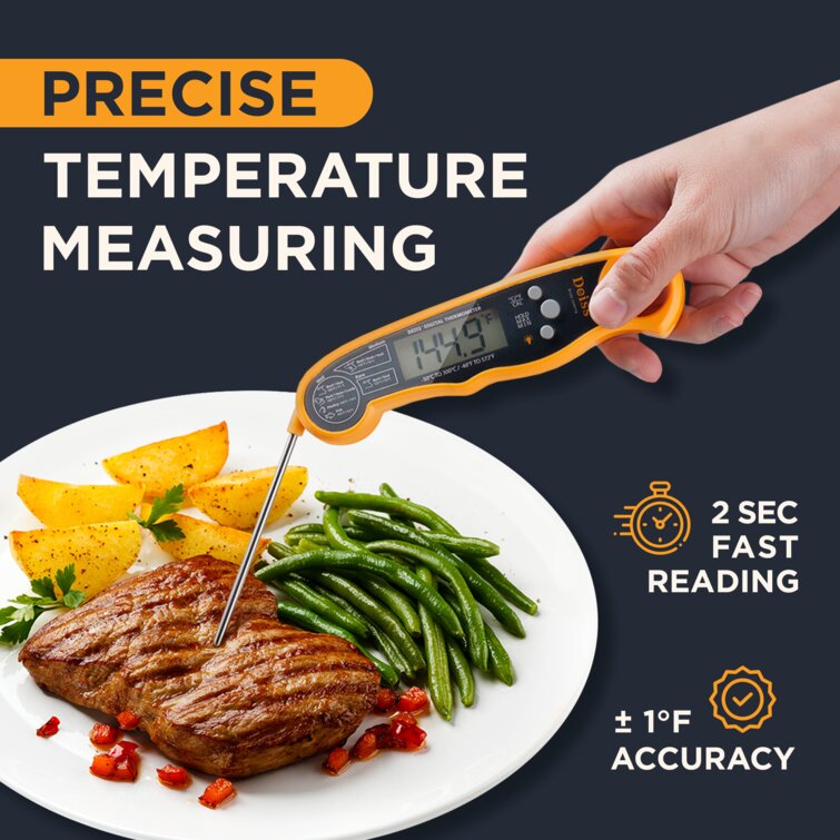 Waterproof Professional Instant Digital Meat Thermometer