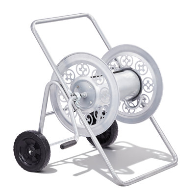 Chariot enrouleur de boyau d'arrosage robuste 200pi.