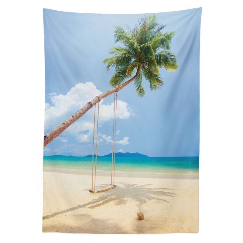 Ocean Tablecloth, 84" L x 60" W
