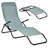 Jesley Outdoor Metal Chaise Lounge Set