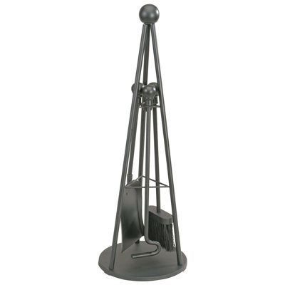 Steel Fireplace Tool Set