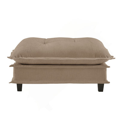 Repose-pieds moderne en chenille