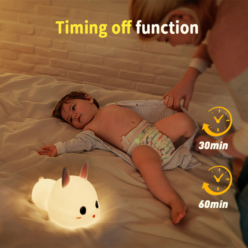 Rabbit Night Light Pat Light