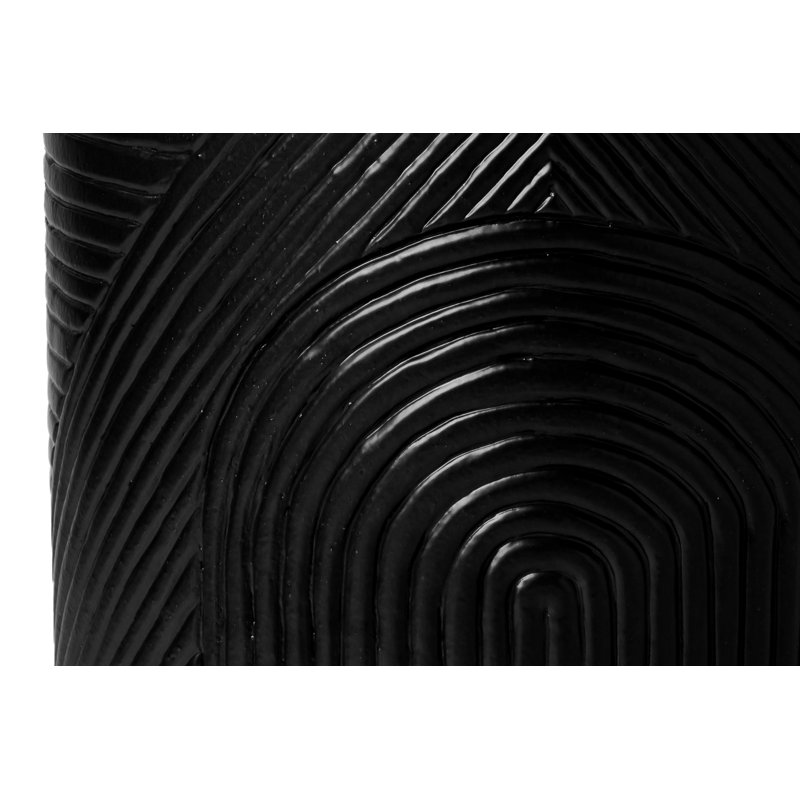 Provenance Signature Outdoor Round Side Table, Coal, 14"