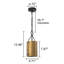 Luminaire suspendu à intensité variable Laliyah