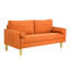 Causeuse moderne, petit canapé rembourré Mid-Century-1074247124