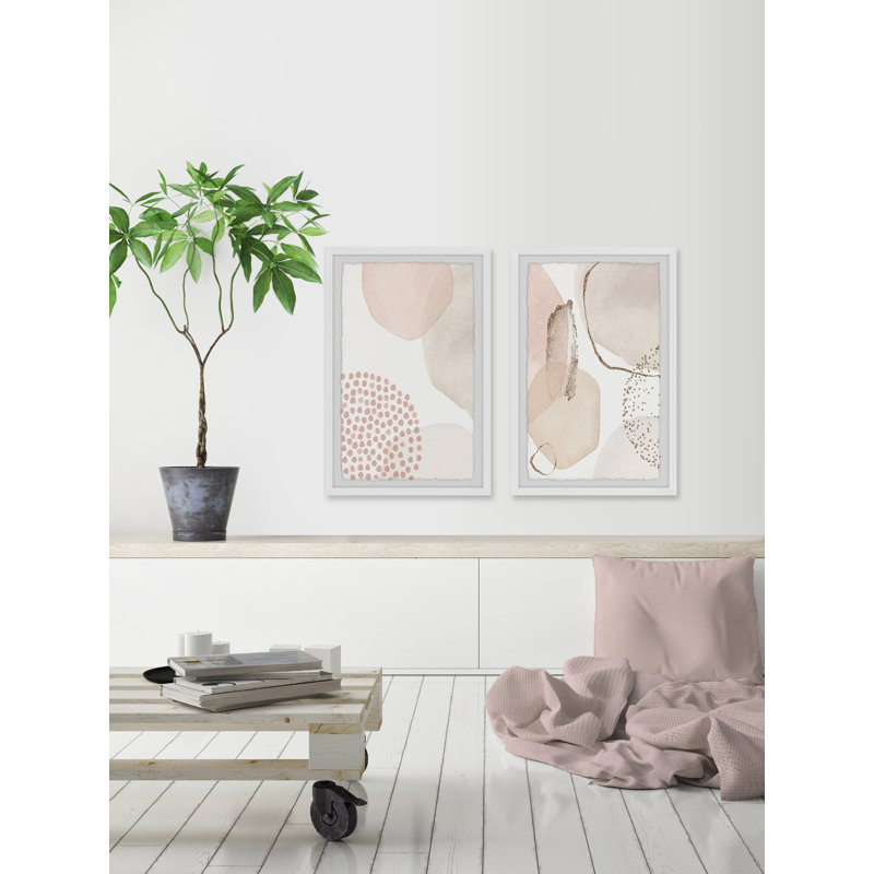 Critical Density - 2 Piece Single Picture Frame Print Set, 36" H x 24" W
