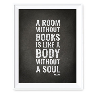 «a room without books», art textuel