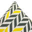 Aurabella Chevron Square Cushion