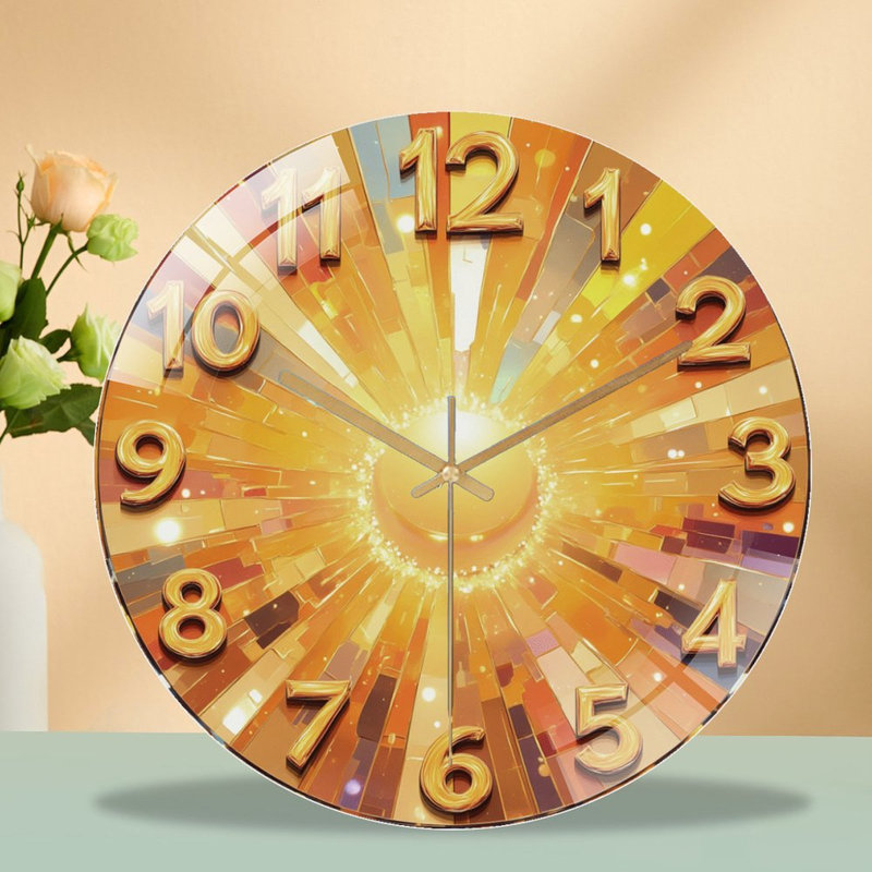 Horloge murale 12 po
