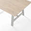 Blakeley Rectangular Trestle-Style Legs Wooden 6 Seater Dining Table - Inspired Farmhouse Style -514576709