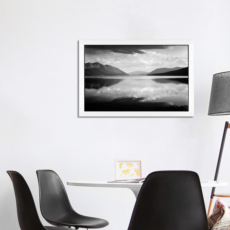 Ansel Adams - Print on Canvas, 66.04 cm H x 45.72 cm W, White Framed