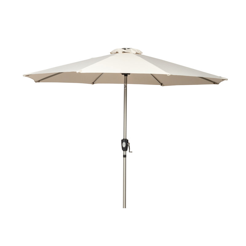 Sahara Crank and Tilt Parasol Brushed Aluminium Pole This parasol is made using Polyester Fabric which has a Weather-Proof Coating & UPF Sun Protection Level 50