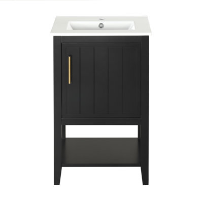 Meuble-lavabo de qualité supérieure au design exquis et amplement d'espace de rangement