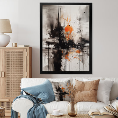 «Exploration des profondeurs du marbre noir I» sur toile