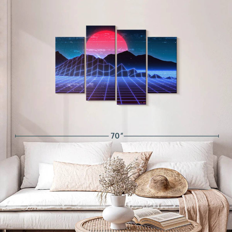 Kelan Digital Sunset, 27" H x 43" W