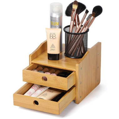 Bamboo Desk Organizer Set