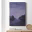 Améthyste clair de lune II - impression sur toile tendue-1612333343