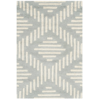Hardouin Hand Tufted Wool Geometric Rug