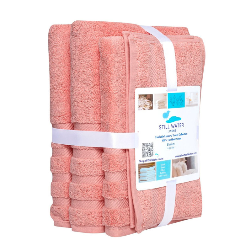 Ensemble de serviettes Elysium, 60, Corail