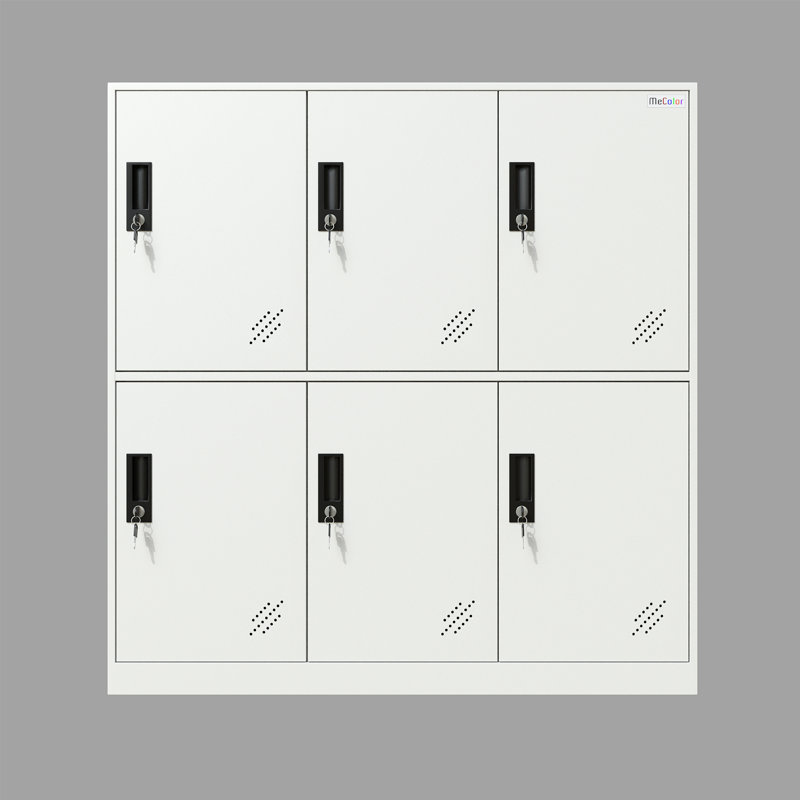Metal 90cm Storage Cabinet with Handle