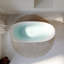 Baignoire de trempage autoportante 60 pouces, 56 gallons, 100% acrylique vierge pure avec drain et trop-plein, blanc brillant