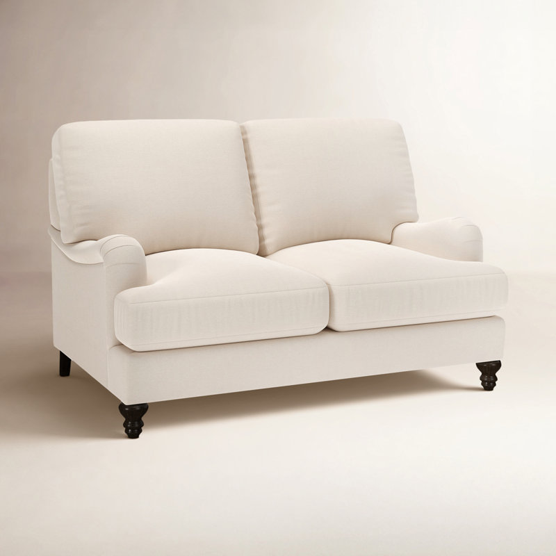 Walters Upholstered 59'' Loveseat, Canvas Sunbrella® Canvas