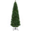 Crayon, arbre de Noël artificiel non éclairé, sapin de Noël mince avec branches réalistes, arbre d'Halloween avec pointes, vert-115294547