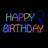 Happy Birthday with Balloon Sign