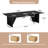 92.9 Inch Large Executive Desk With Rectangle Grommet, Modern Computer Desk Workstation