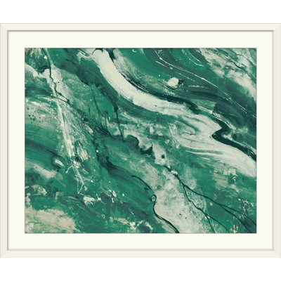 «Gondola Ice Flow Jade» par Albena Hristova, reproduction d'art