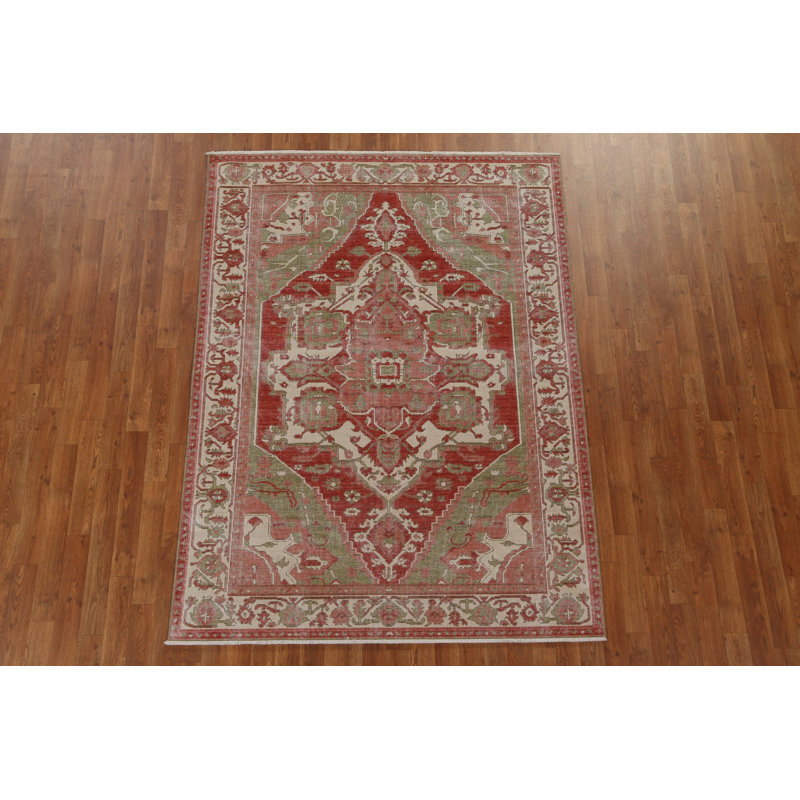 Tapis géométrique turc 5 x 7