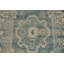Tapis de couloir bleu Oushak