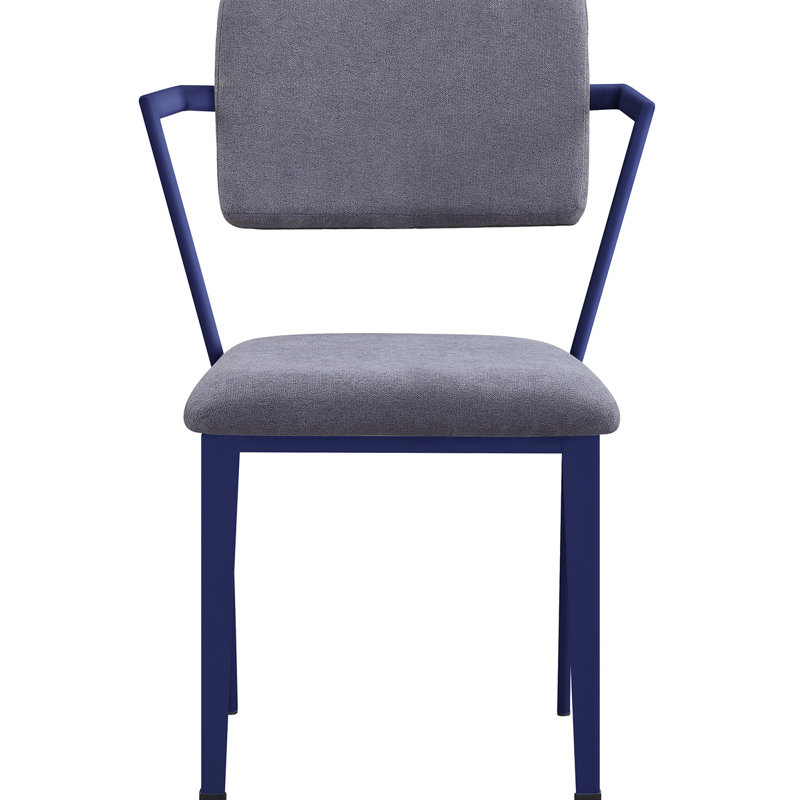 Chaise de bureau en tissu Cargo, Bleu