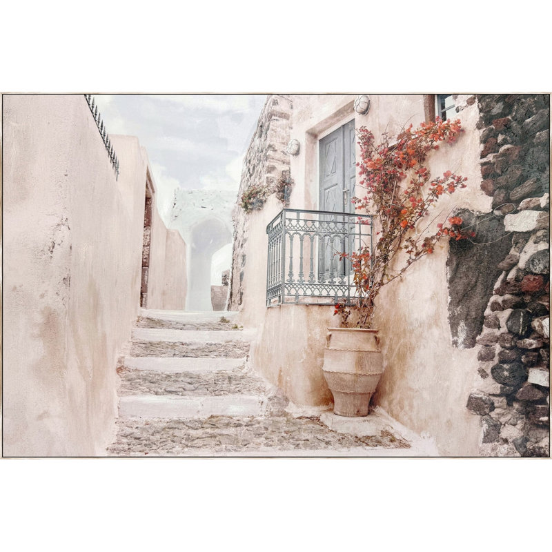 «Terracotta Steps», art mural sur toile