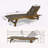 Charming Acacia Wood Chaise Lounge set with Pull-Out Tray for Relaxation-511906776