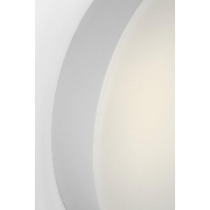 Applique murale moderne à DEL Scott Living Tatum 5 po 2700K, blanc mat, Clair, Blanc mat, 2700