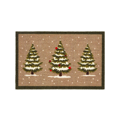 Non-Slip Christmas Indoor Doormat