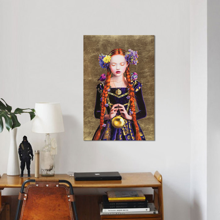 « maga equinozia copia », impression sur toile, H 12 po x l 8 po x P 0,75 po, Pas de tapis, Toile tendue
